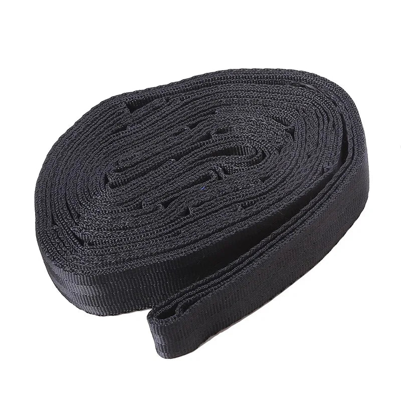Hammock Straps 2-Pack - 600lbs Capacity Polyester Suspension System with 5 Adjustment Rings