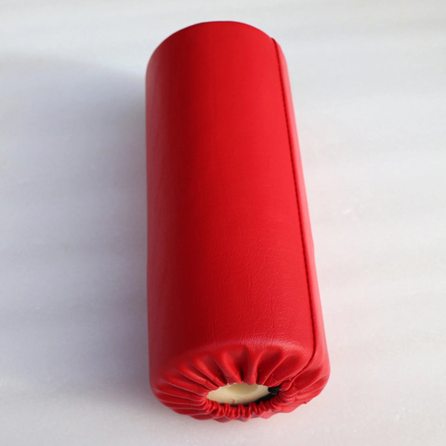 PU Leather Foam Foot Pad Roller 20cm Replacement Sponge Roller for Home Gym Fitness Exercise Machines