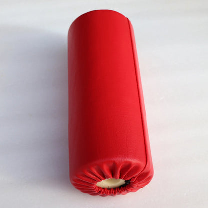 PU Leather Foam Foot Pad Roller 20cm Replacement Sponge Roller for Home Gym Fitness Exercise Machines