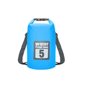 Waterproof Dry Bag Set - 5L/10L/15L/20L/30L PVC Storage Sacks for Kayaking, Canoeing, Rafting & Swimming Adventures