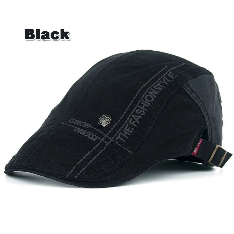 Sun Shade Newsboy Beret Cap - Leisure Style