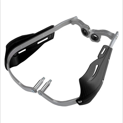 Motorcycle Handlebar Hand Guard Shield Protector - Universal Fit for Yamaha, Triumph Tiger, Honda, KTM