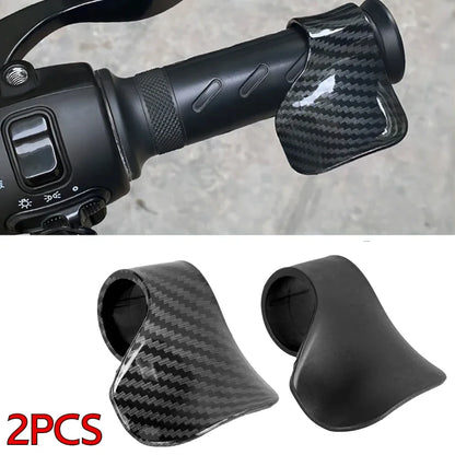 Motorcycle Throttle Assist Grip - Universal Non-Slip Handlebar Hand Rest Control Booster