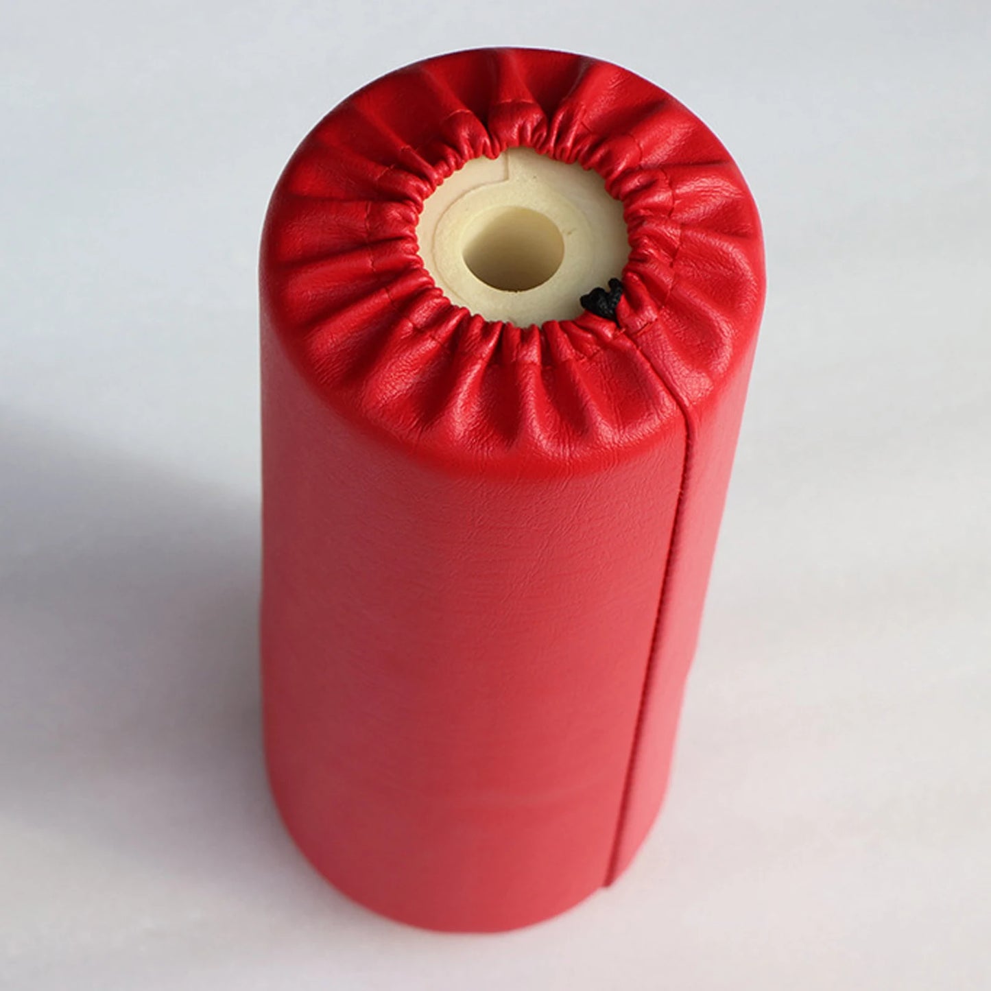 PU Leather Foam Foot Pad Roller 20cm Replacement Sponge Roller for Home Gym Fitness Exercise Machines