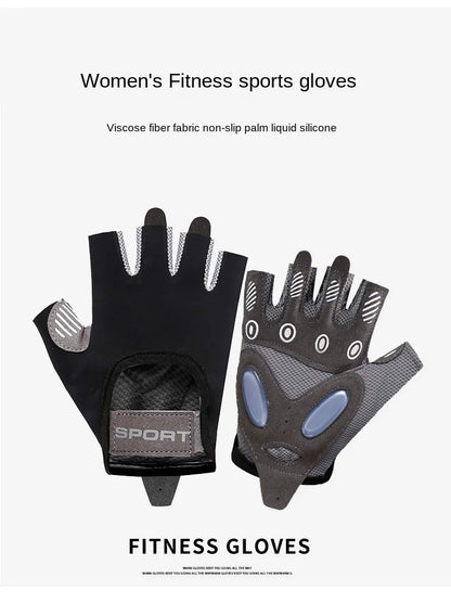Premium Fitness Training Gloves - Slip-Resistant Weight Lifting Gloves for Men & Women - Gym Bodybuilding Exercise Yoga Gloves (1 Pair)