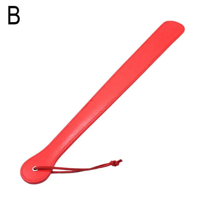 48cm PU Leather Riding Crop for Equestrian Training - Durable Horse Training Whip with Comfortable Grip