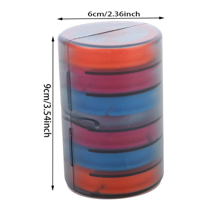 Professional Fishing Line Organizer Box - Multi-Spool Winding Board with Storage