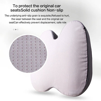 Orthopedic Memory Foam Cushion - Non-Slip Design for Tailbone, Sciatica & Back Pain Relief - Comfort Support for Chair & Car Seat