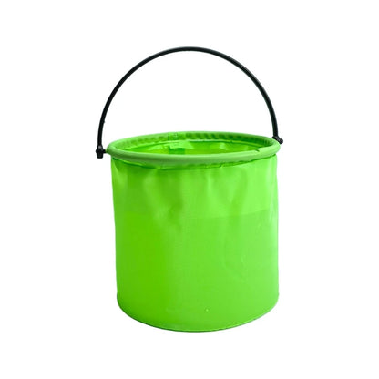 Collapsible Beach Bucket - Foldable Sand Play Toy for Kids Summer Pool & Garden Activities