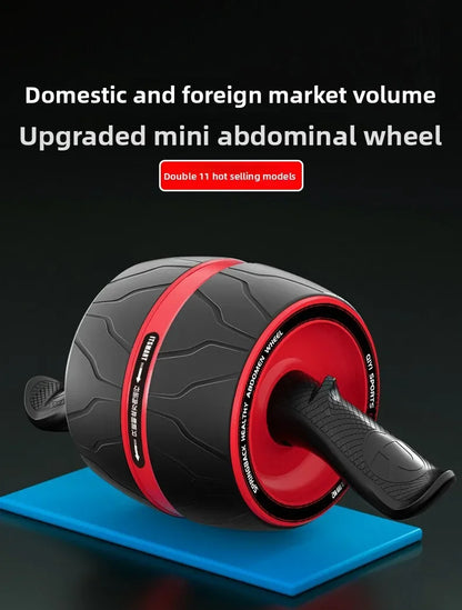 Ab Roller Wheel with Knee Pad – Core Strength Trainer for Home Gym | Rebound Belly Workout for Effective Abs Exercise