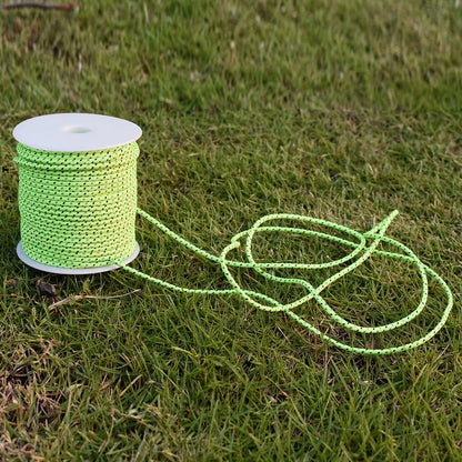 Reflective Paracord 50M - 2.5mm Parachute Cord for Camping, Survival, and Outdoor Use