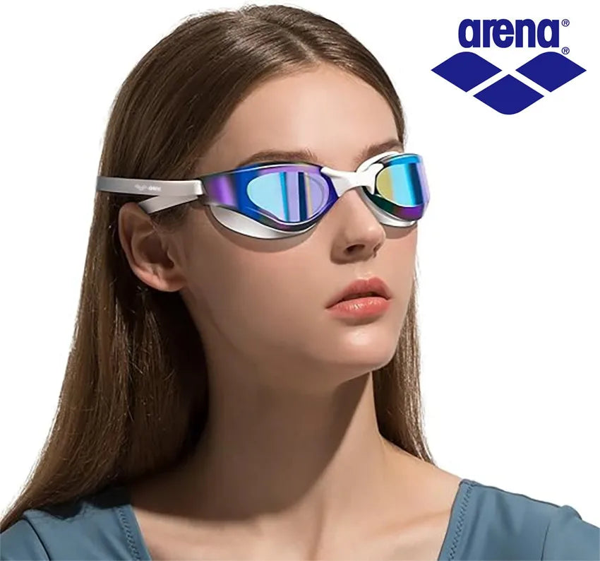 Professional HD Anti-Fog Swimming Goggles - Leak-Proof Adjustable Silicone Eyewear for Men & Women