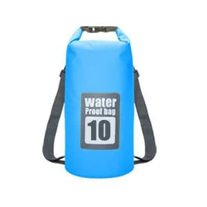 Waterproof Dry Bag Set - 5L/10L/15L/20L/30L PVC Storage Sacks for Kayaking, Canoeing, Rafting & Swimming Adventures