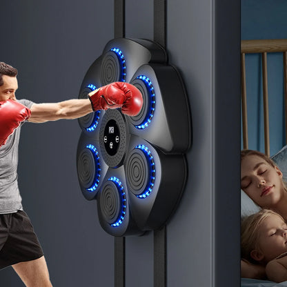 Smart Music Boxing Machine - Wall-Mounted Fitness Trainer for Adults & Children