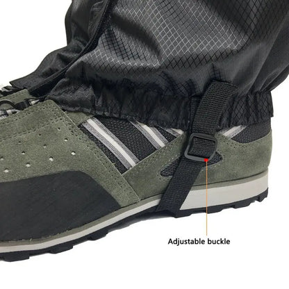 Waterproof Leg Gaiters - Protective Snow Covers for Hiking, Cycling, Mountain Trekking, Skiing, Climbing & Hunting (1 Piece)