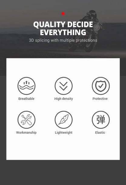 Men's Full Body Armor Motorcycle Jacket - Motocross Enduro Racing Protection Equipment (S-4XL)