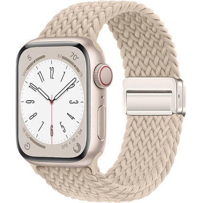 Magnetic Braided Strap Apple Watch Band - Universal Compatibility