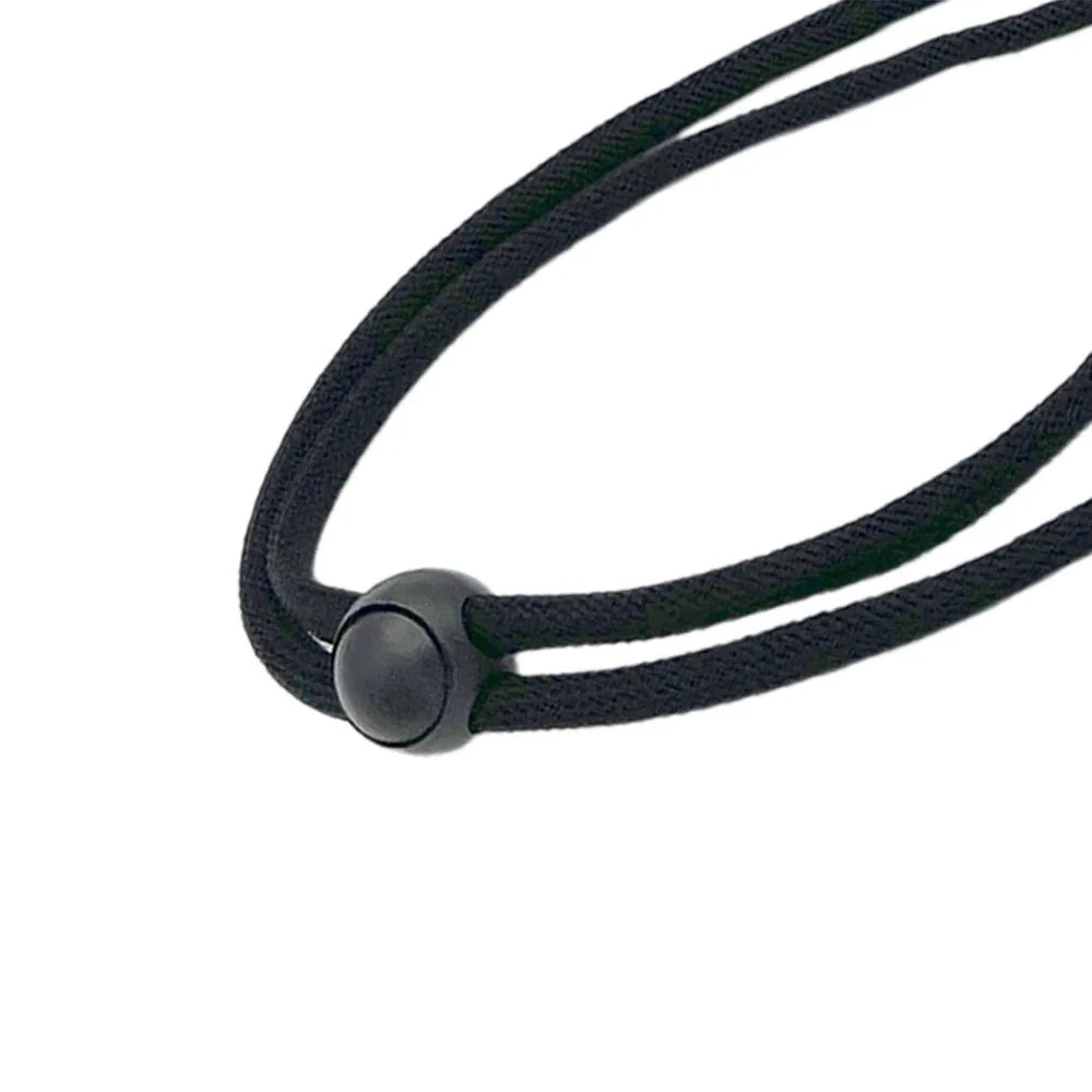 Adjustable Hat Retention Strap - Windproof Elastic Chin Cord for Sports & Outdoor Activities