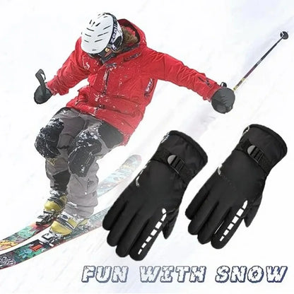 Waterproof Anti-Slip Winter Cycling Gloves - Outdoor Sports & Motorcycle Riding
