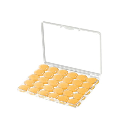 Flexible Silicone Earplugs Set - 30 Pack Reusable Noise Reduction Ear Plugs for Sleep, Swimming, Study & Travel