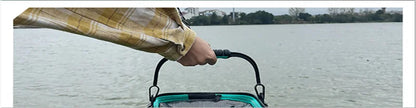 Portable 13L EVA Foldable Live Fish Bucket - Thickened Water Tank for Fishing