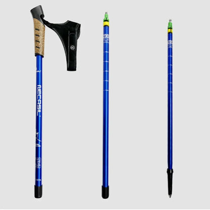 Nordic Walking Poles Set - 2PCS Telescopic Trekking Poles - 7075 Aluminum Alloy Hiking Sticks