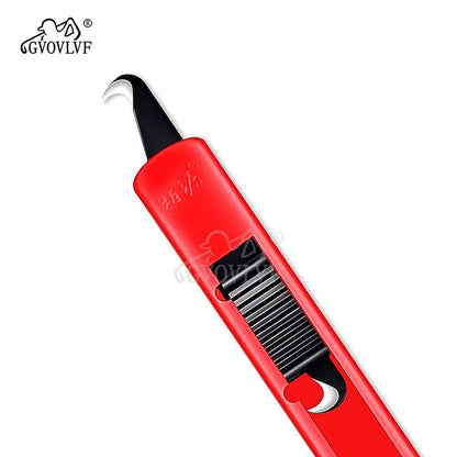 Golf Re-Gripping Hook Knife - Retractable Carbon Steel Blade Tool for Club Grip Replacement