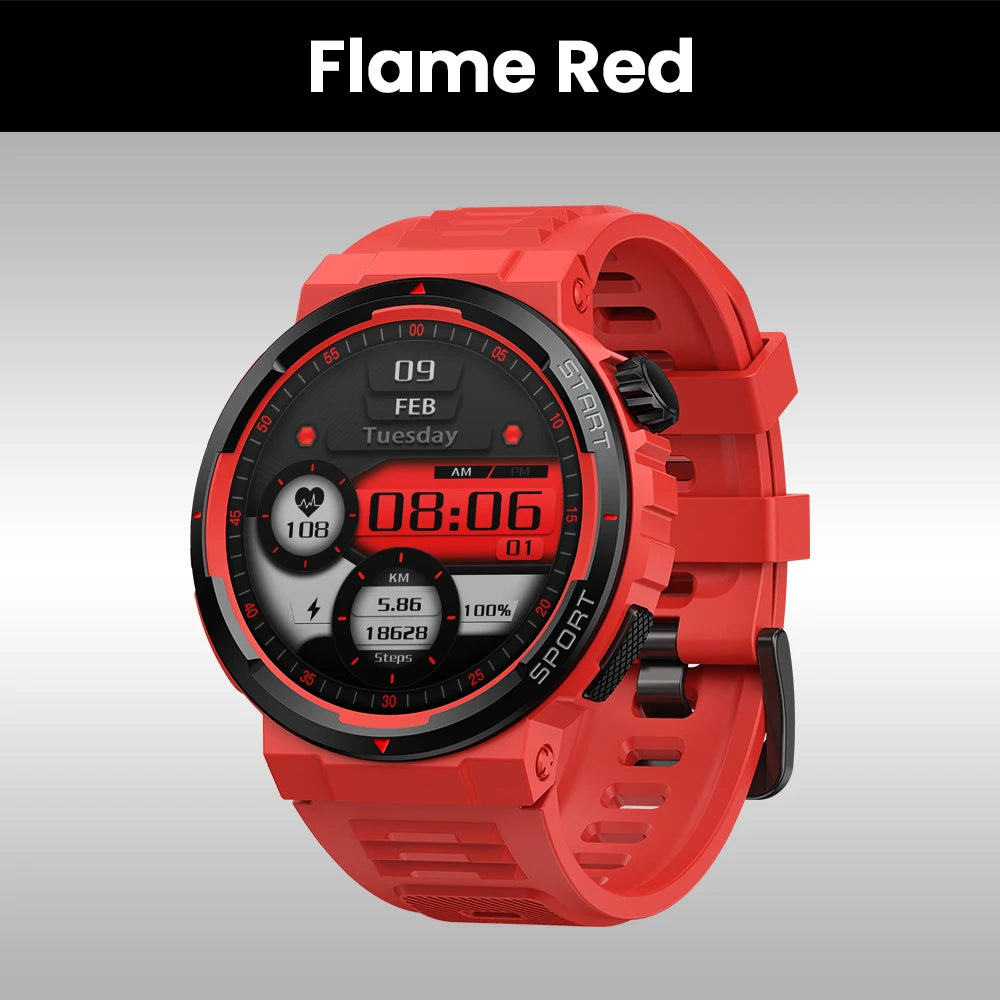 Zeblaze Ares 3 Plus Smartwatch - 1.43" AMOLED Display with Voice Calling & 3D Health Tracking