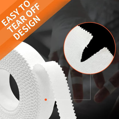Athletic Finger Tape - Skin-Friendly Sports Protection Wrap for Baseball, Lacrosse & Gymnastics (1/2/3 Roll Options)