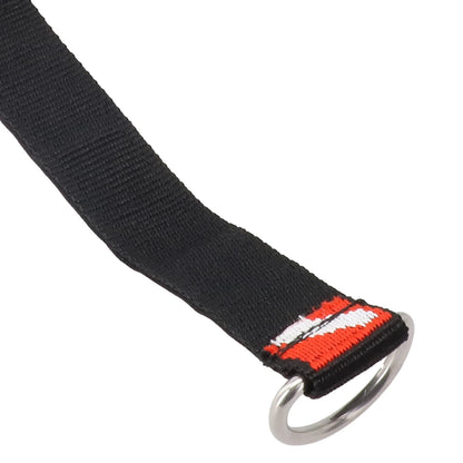 Adjustable Scuba Diving Wrist Lanyard - Metal D-Ring Webbing Strap for Freediving & Swimming Equipment