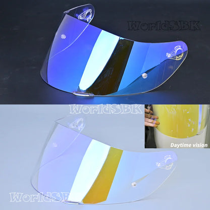 Motorcycle Helmet Visor Lens – Full Face Shield with Anti-UV, Anti-Fog & Anti-Scratch Protection