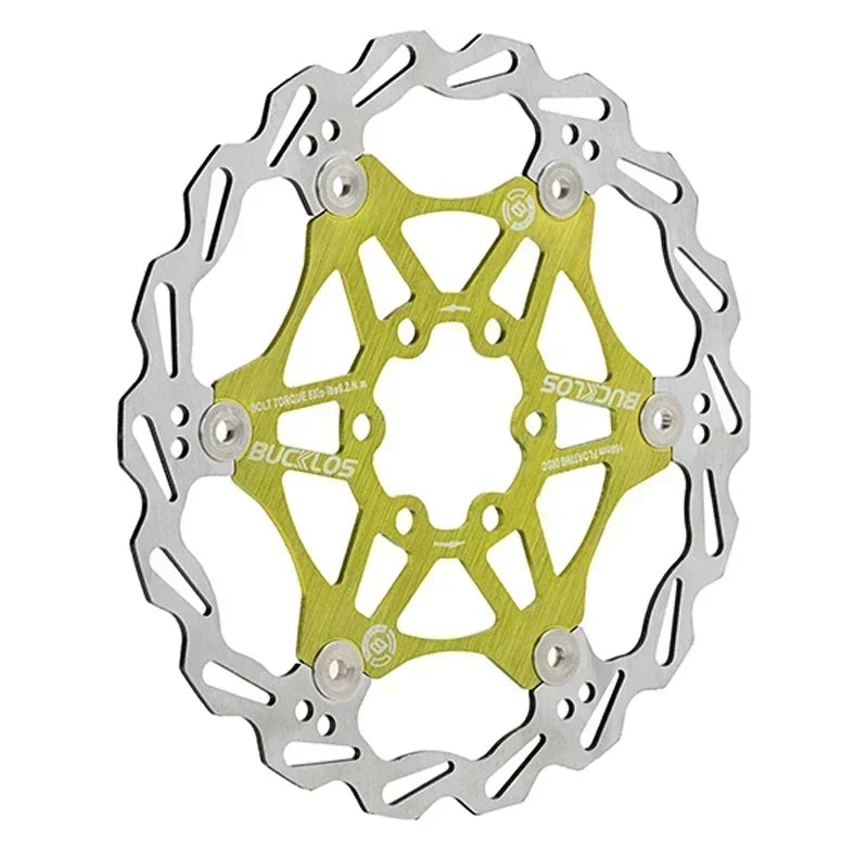 Floating Disc Brake Rotor - 160mm/180mm/203mm MTB & Road Bike - Ultralight Heat Dissipation Design