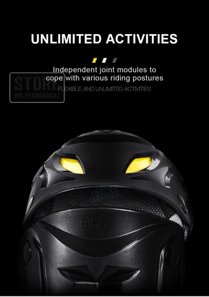 Motorcycle Knee and Elbow Protection Guards - Motocross Off-Road Racing MTB Pads