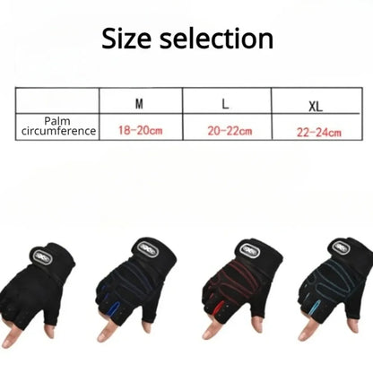 Half-Finger Performance Training Gloves with Wrist Support