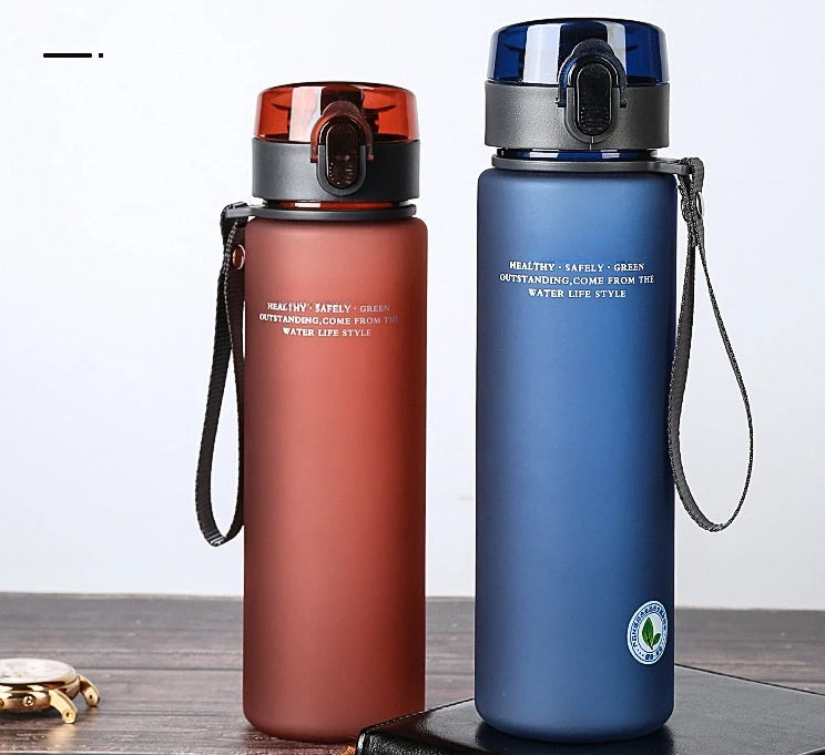 Premium BPA-Free Leak-Proof Sports Water Bottle - High Quality Portable Hiking Drink Bottle (400ml/560ml)