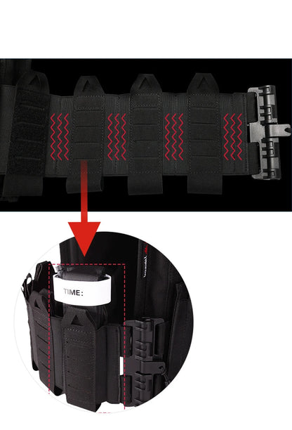 Tactical Multi-Functional Vest - Fast Detachable Lightweight Design