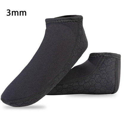 3mm Neoprene Water Socks - Sand Proof Wetsuit Diving Socks for Beach Volleyball, Snorkeling, Swimming & Outdoor Water Sports