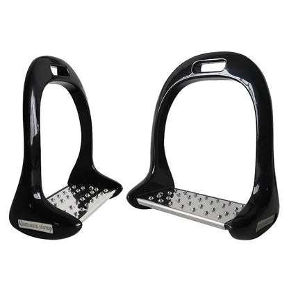 Premium Aluminium Alloy Horse Stirrups - Anti-Slip Equestrian Safety Riding Treads (1 Pair)