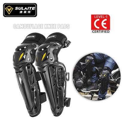 Motorcycle Knee and Elbow Protection Guards - Motocross Off-Road Racing MTB Pads