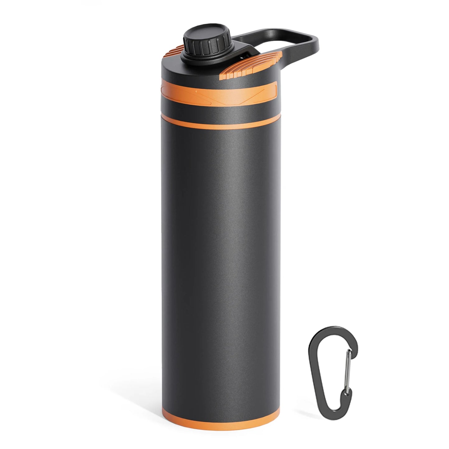 Ultra-Fine Portable Water Filter Bottle - Outdoor Water Purifier for Hiking, Camping & Travel by Clearly Filtered