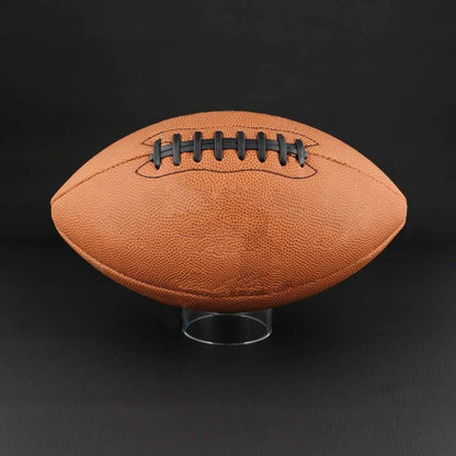 Acrylic Ball Stand Clear Round Display Stand Support Holder For Football Basketball Rugby Soccer