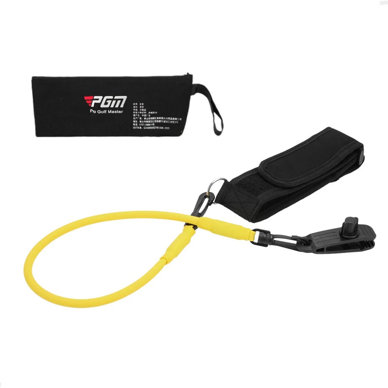 PGM Golf Swing Training Aid - Elastic Resistance Rope for Strength & Swing Practice - Beginner Golf Equipment (1pc)