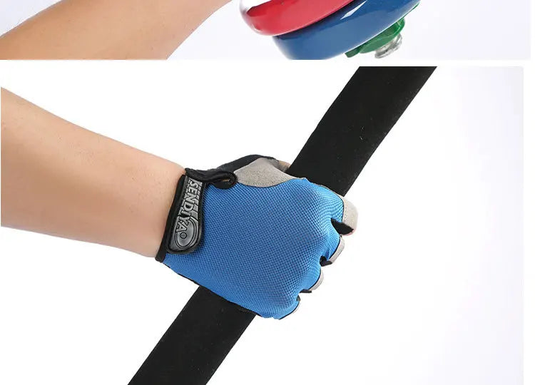 Premium Fingerless Gym Gloves - Breathable Anti-Slip Training Gloves for Men & Women - Weightlifting, Bodybuilding, Cycling & Sports