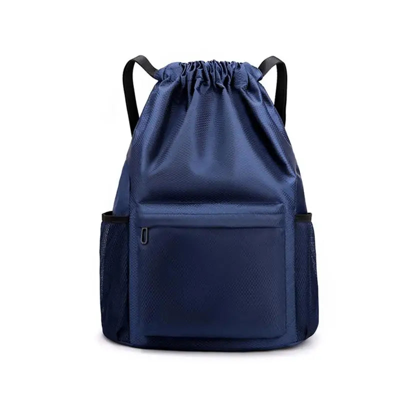 Large Capacity Drawstring Backpack - Sports String Bag for Gym, Swim & Beach - Women & Men