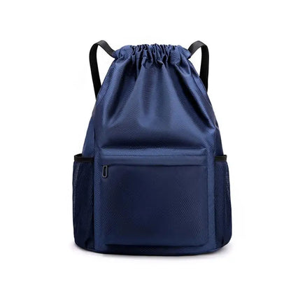 Large Capacity Drawstring Backpack - Sports String Bag for Gym, Swim & Beach - Women & Men