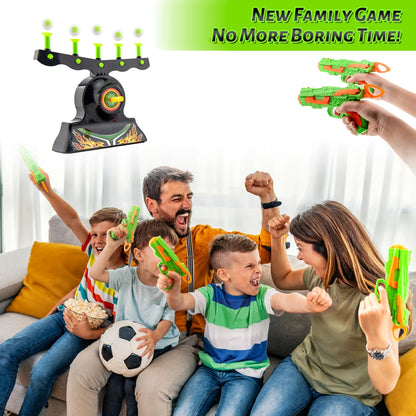 Luminous Electric Floating Target Shooting Set - Soft Foam Competition Game for Kids