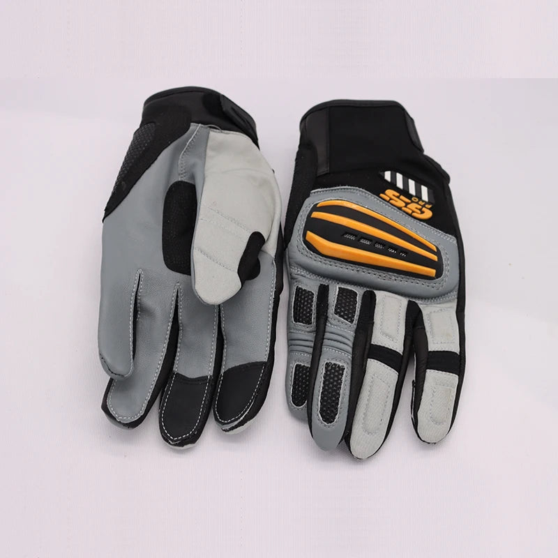 BMW Rally GS Motorcycle Racing Gloves - Touch Screen Off-Road Motocross Gloves