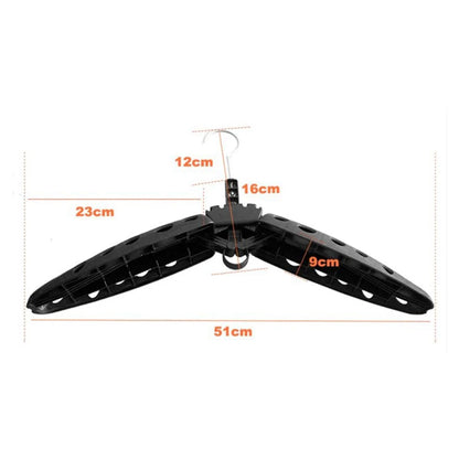 Foldable Diving Wetsuit Hanger - Heavy-Duty Thickened Rack for Drysuits, Wetsuits & Snorkeling Gear Stand