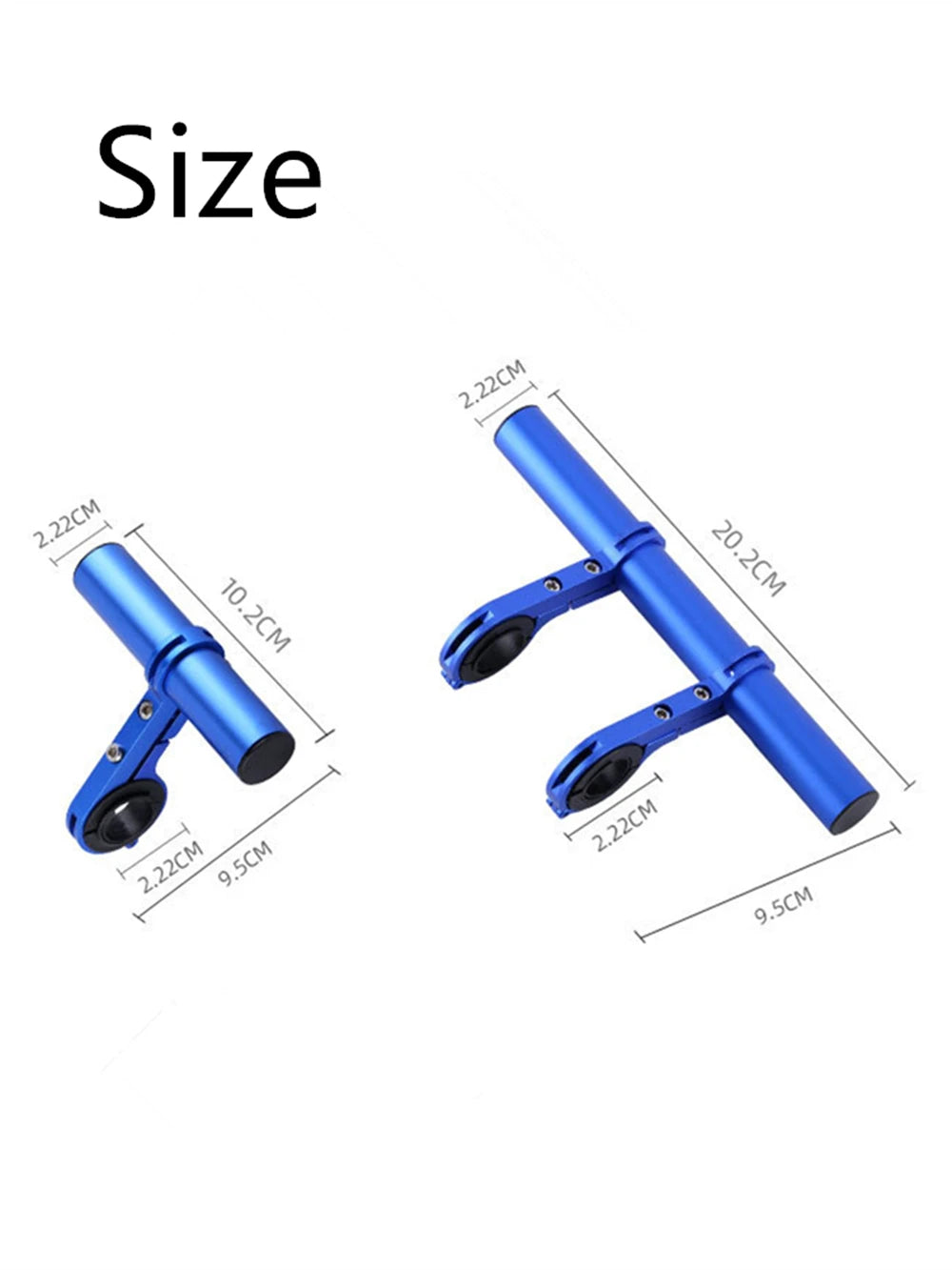 MTB Handlebar Extender Mount - 10/20/30cm Extended Bracket for Bike Headlight & Accessories