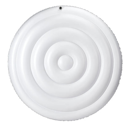 Inflatable Hot Tub Cover - Round Insulated Spa Cover for Recovery & Relaxation (65" Diameter)